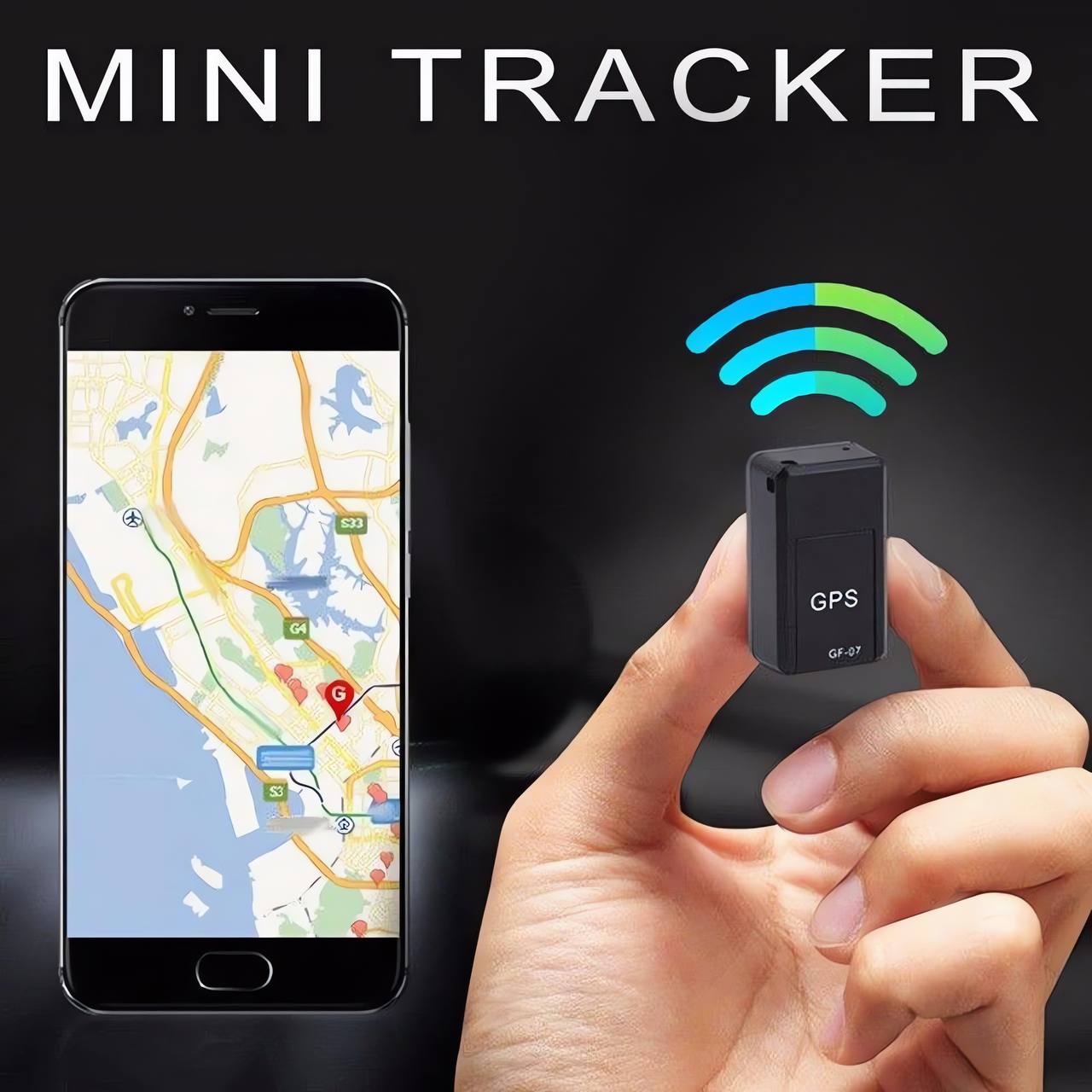 GF-07 Mini  GPS Tracker GSM Tracking Device GPS Locator